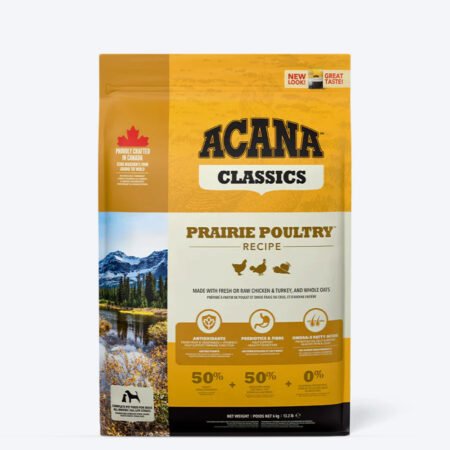 Acana Classic Prairie Poultry Dry Dog Food (All Breeds & Ages)
