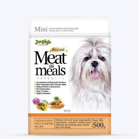 JerHigh Meat As Meals Chicken Meat With Pumpkin Recipe Dry Dog Food (For Smaller Breed) - 500 g