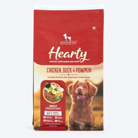 Hearty Chicken, Duck & Pumpkin Oven-Baked Dry Food For Adult Dog - All Breeds