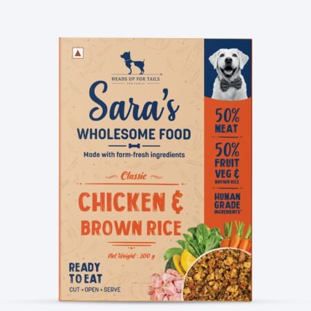 Sara's Wholesome Classic Chicken And Brown Rice Dog Food