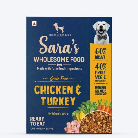Sara's Wholesome Grain-Free Chicken And Turkey Dog Food