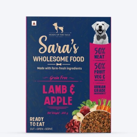 Sara's Wholesome Grain-Free Lamb And Apple Dog Food