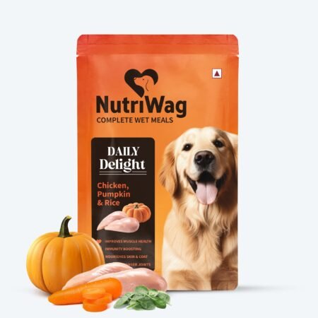 NutriWag Complete Wet Meals With Chicken, Rice & Pumpkin For Dog - 300g
