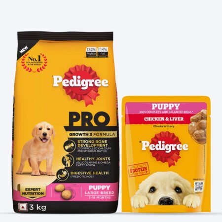 Pedigree Pro Puppy Food Combo - Pack of 2