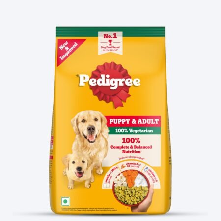 Pedigree Vegetarian Dry Food For Adult Dogs & Puppy