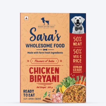 Sara's Wholesome Food Chicken Biryani - Flavours of India - 300 g