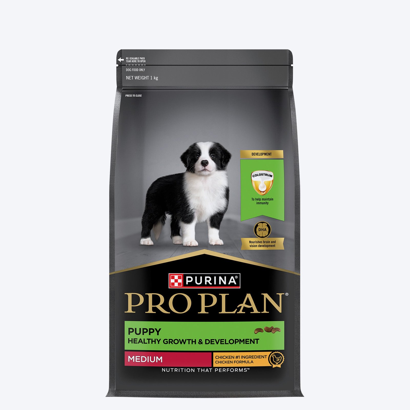 PURINA PRO PLAN Healthy Growth & Development Dry Food For Puppy - Medium Breed