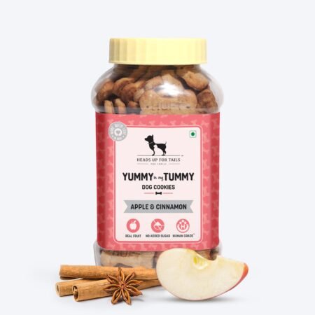 HUFT Yummy In My Tummy Apple & Cinnamon Dog Biscuits 320g