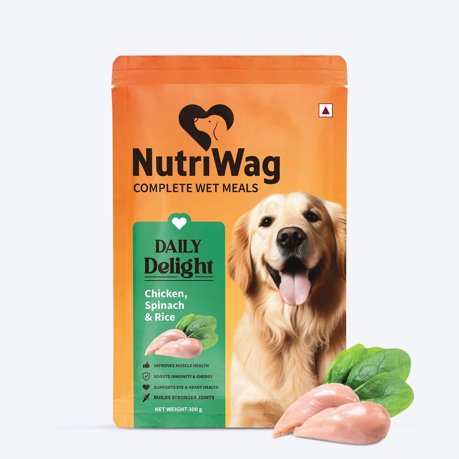 NutriWag Complete Wet Meals With Chicken, Rice & Spinach For Dog