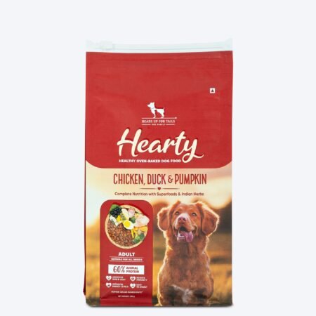 Hearty Oven-Baked Adult Dog Food Chicken Duck & Pumpkin - 2 kg (Best Before July'26)