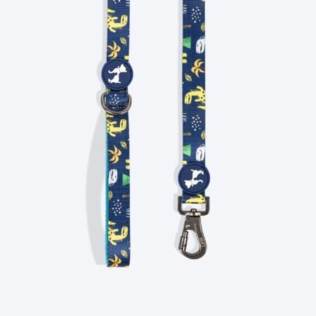 HUFT Dino Land Leash For Dog - Blue