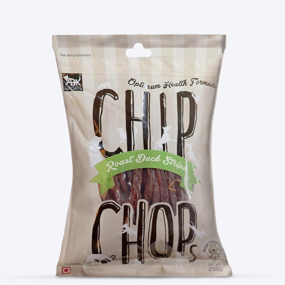 Chip Chops Roast Duck Strips Treats For Dog - 250g