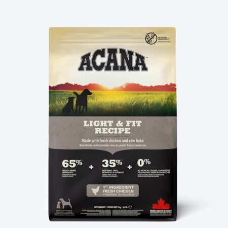Acana Light & Fit Adult Dog Food for Obese, Overweight & Senior Dogs