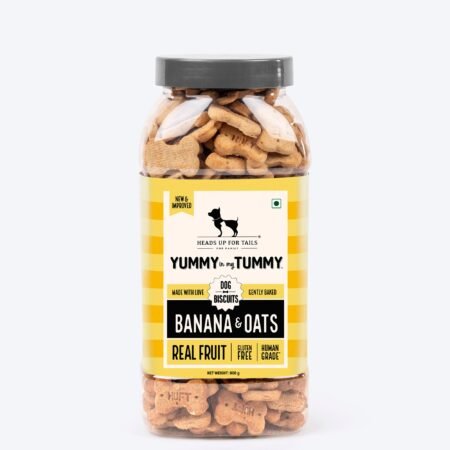 HUFT Yummy In My Tummy Banana & Oats Gluten-Free Biscuits