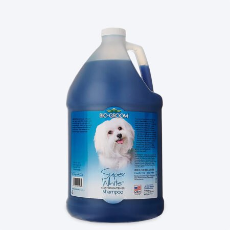 Buy Bio-Groom Super White Coat Brightening Dog Shampoo Online (3.5 ltr)