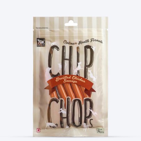 Chip Chops Devilled Chicken Sausage Treats For Dog - 70 g