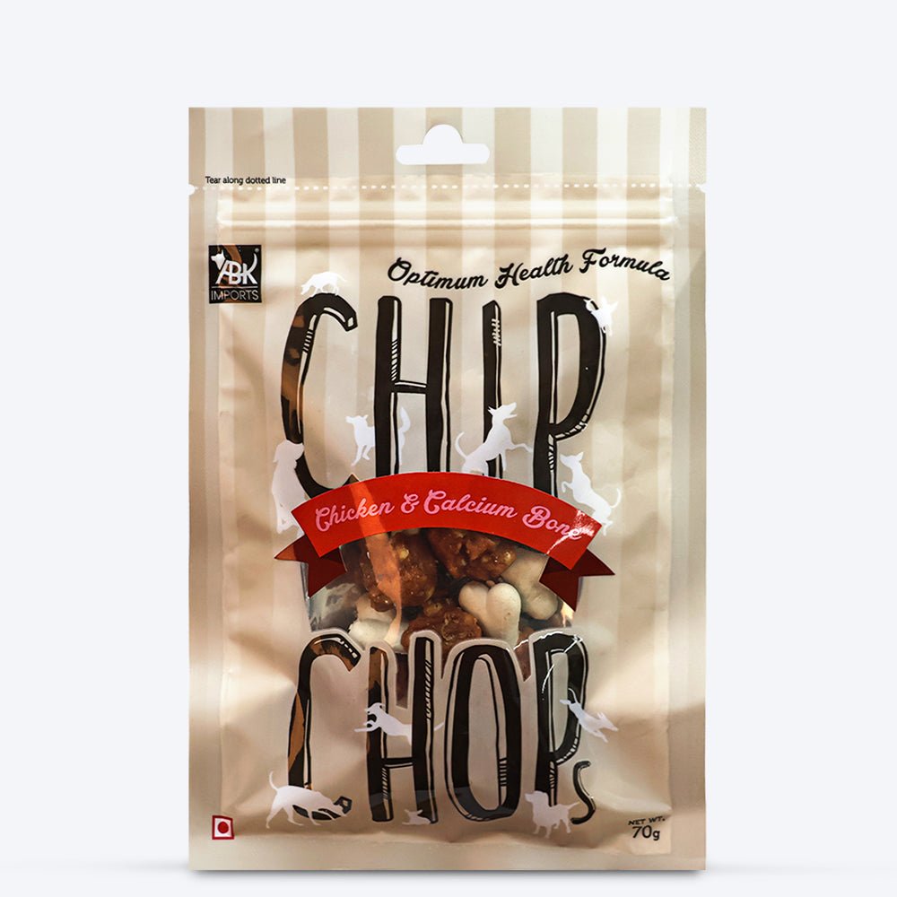 Chip Chops Chicken & Calcium Bone Treats For Dog - 70 g
