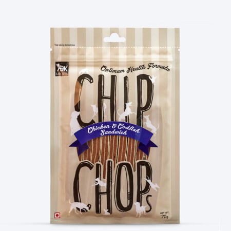 Chip Chops Chicken & Codfish Sandwich Treats For Dog