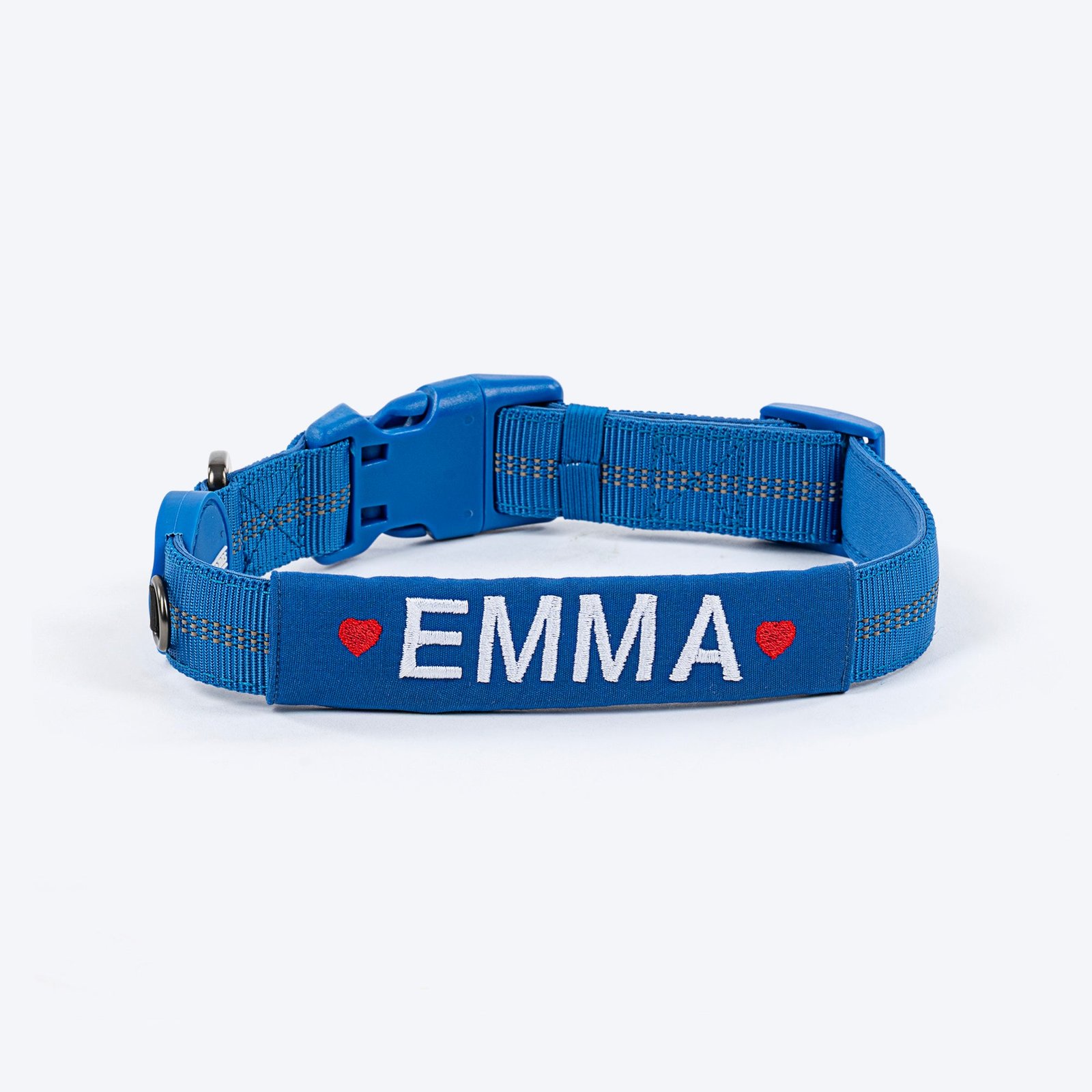 HUFT Personalised Xplorers Dog Collar - Blue