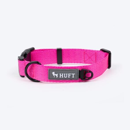 HUFT Basics Dog Collar - Pink