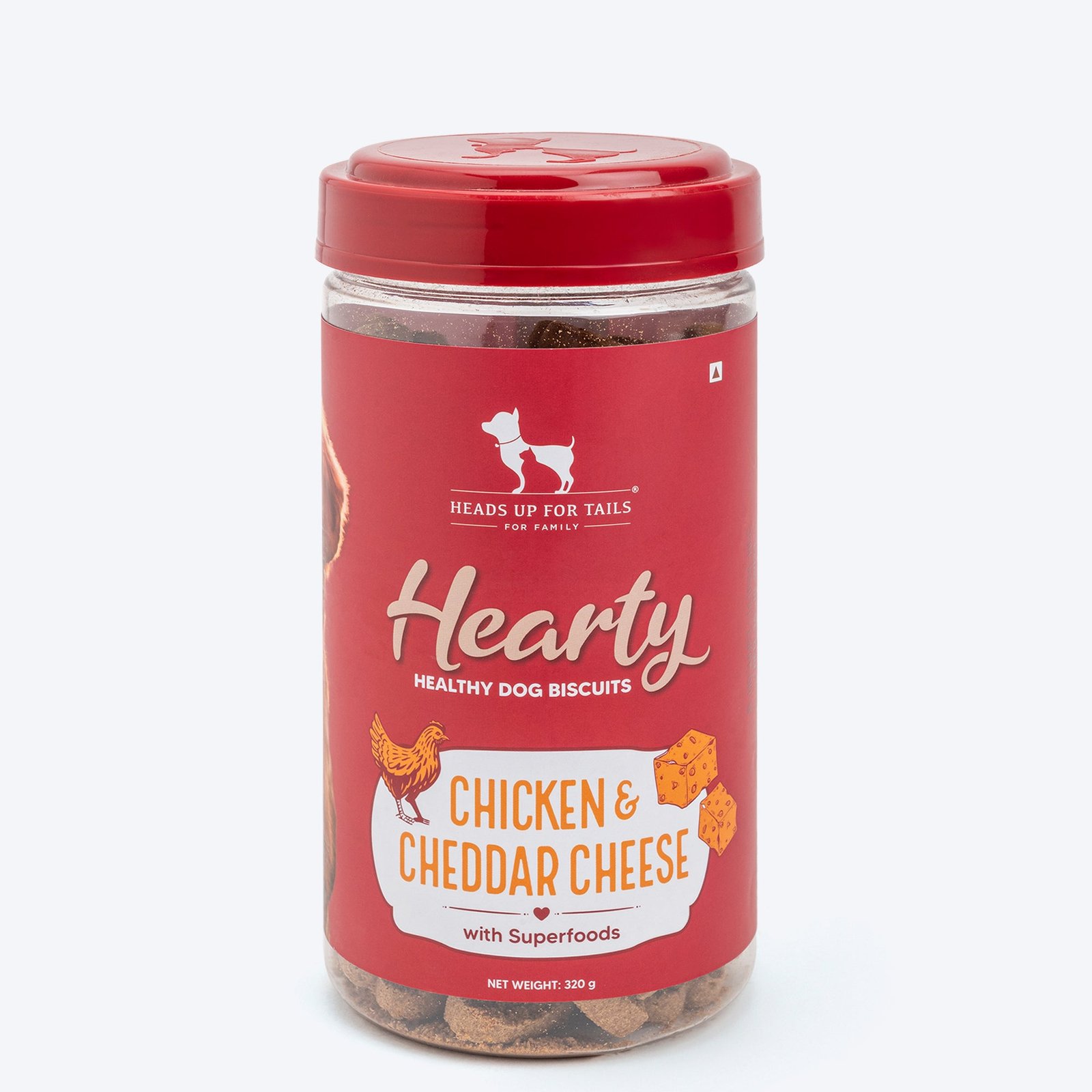 Hearty Chicken & Cheddar Cheese Dog Biscuits Gluten-Free 320g