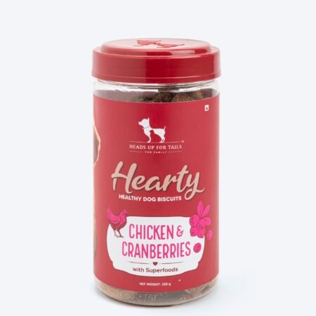 Hearty Dog Biscuits Chicken & Cranberries Grain-Free 320g