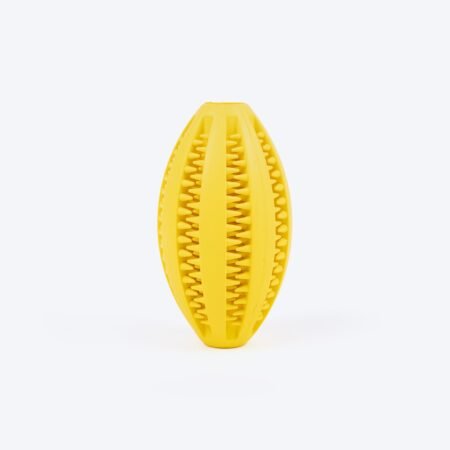 HUFT Goalie Chew Toy For Dog - Yellow