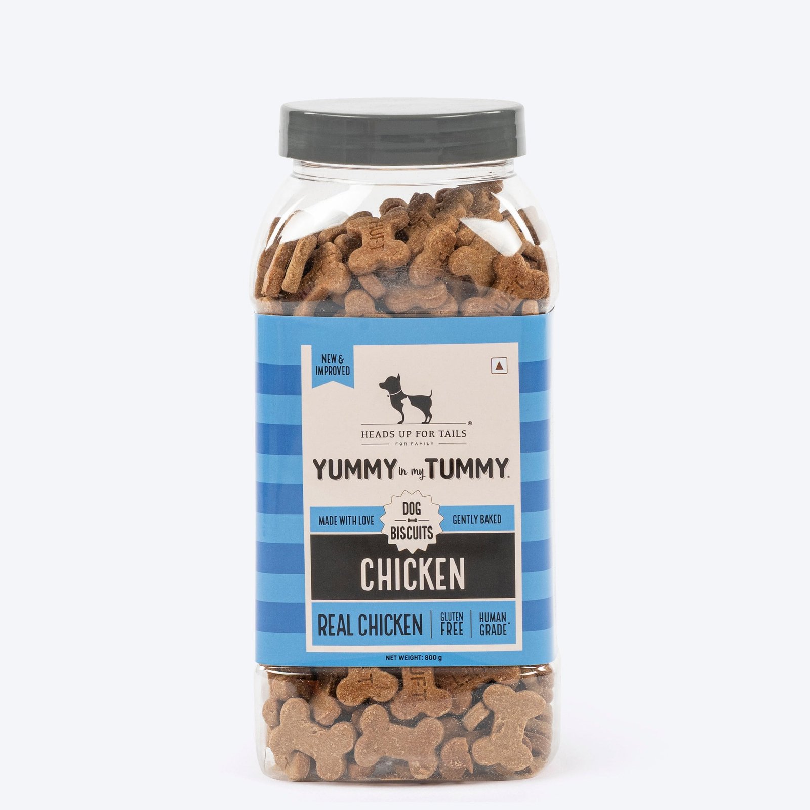 HUFT Yummy In My Tummy Chicken Gluten-Free Dog Biscuits - 800 gm