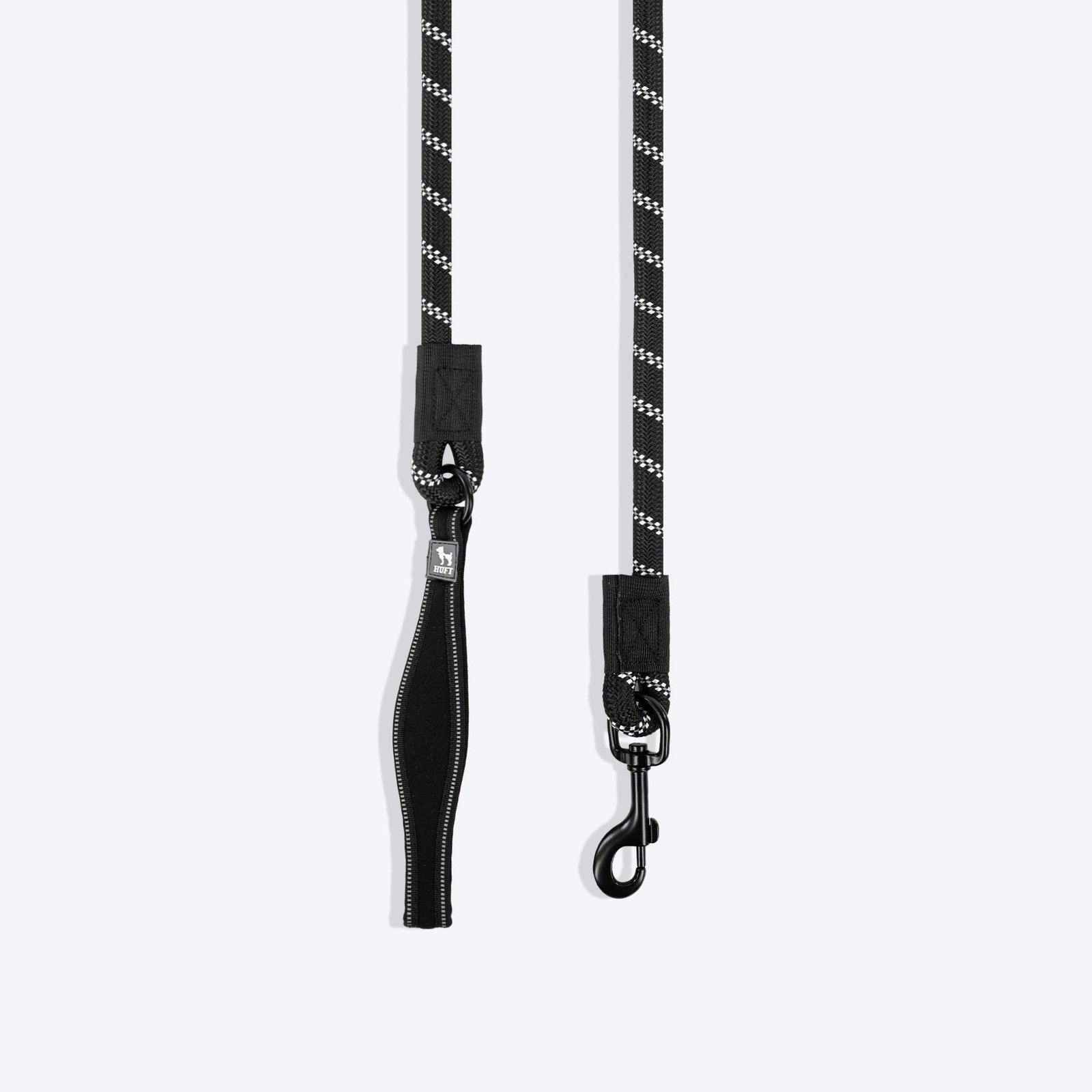 HUFT Classic Rope Leash For Dog - Black - 5 ft
