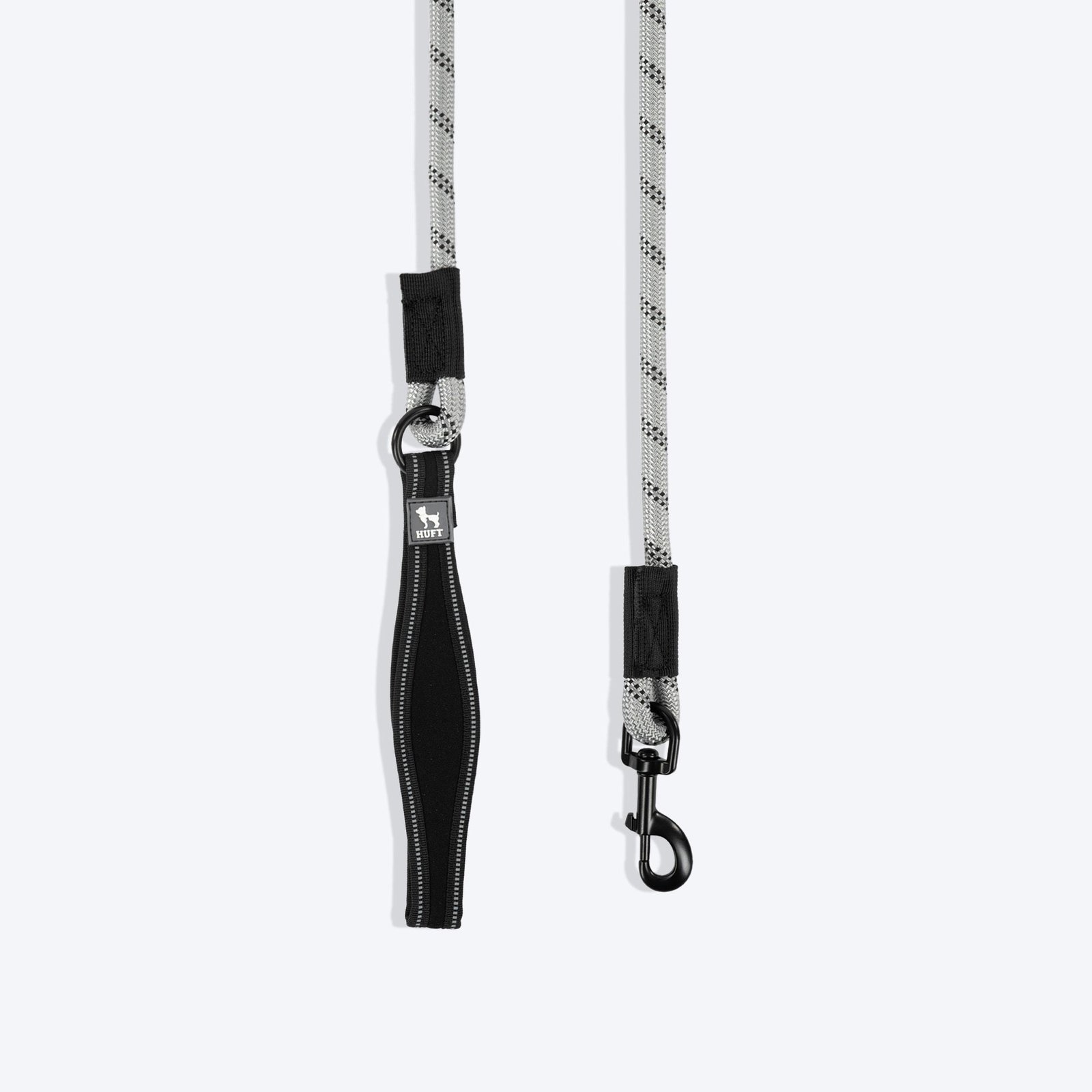 HUFT Classic Rope Leash For Dog - Dark Grey - M - 5 ft