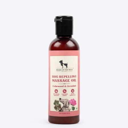 HUFT Bug Repelling Massage Oil For Adult Dogs & Pups - 100 ml