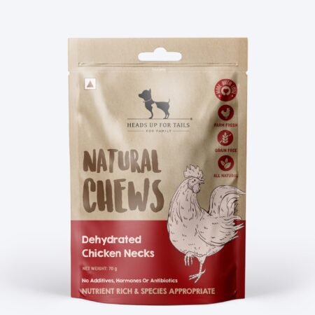 HUFT Natural Chews Doggie Dehydrated Chicken Neck - 70 g