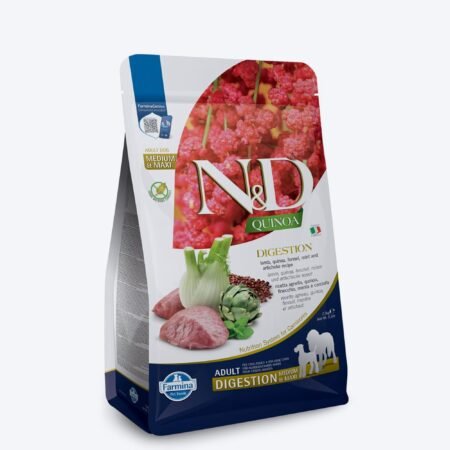 Farmina N&D Quinoa Digestion Lamb Medium & Maxi Breed Dry Adult Dog Food