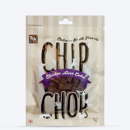 Chip Chops Chicken Liver Cubes Treats For Dog - 70 g
