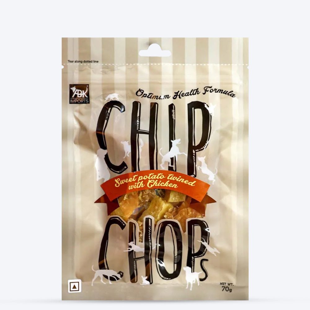 Chip Chops Sweet Potato Twined with Chicken Treats For Dog - 70 g