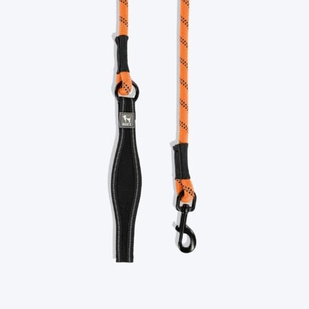 HUFT Classic Rope Leash For Dog - Orange - M - 5 ft