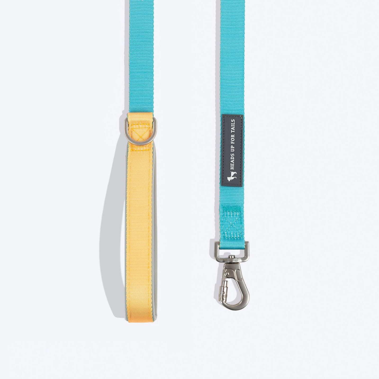 HUFT Dichromatic Leash For Dog - Turquoise & Yellow