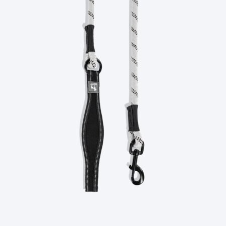 HUFT Rope Leash For Dog - Grey - 4 ft