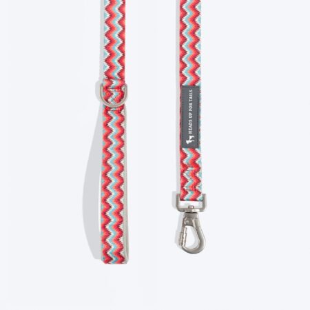 HUFT Zig Zag Galaxy Leash For Dog - Red