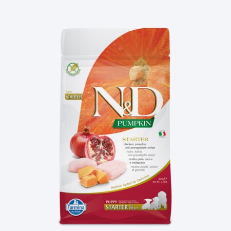 Farmina N&D Pumpkin Chicken & Pomegranate Grain Free All Breed Dry Puppy Food - Puppy Starter