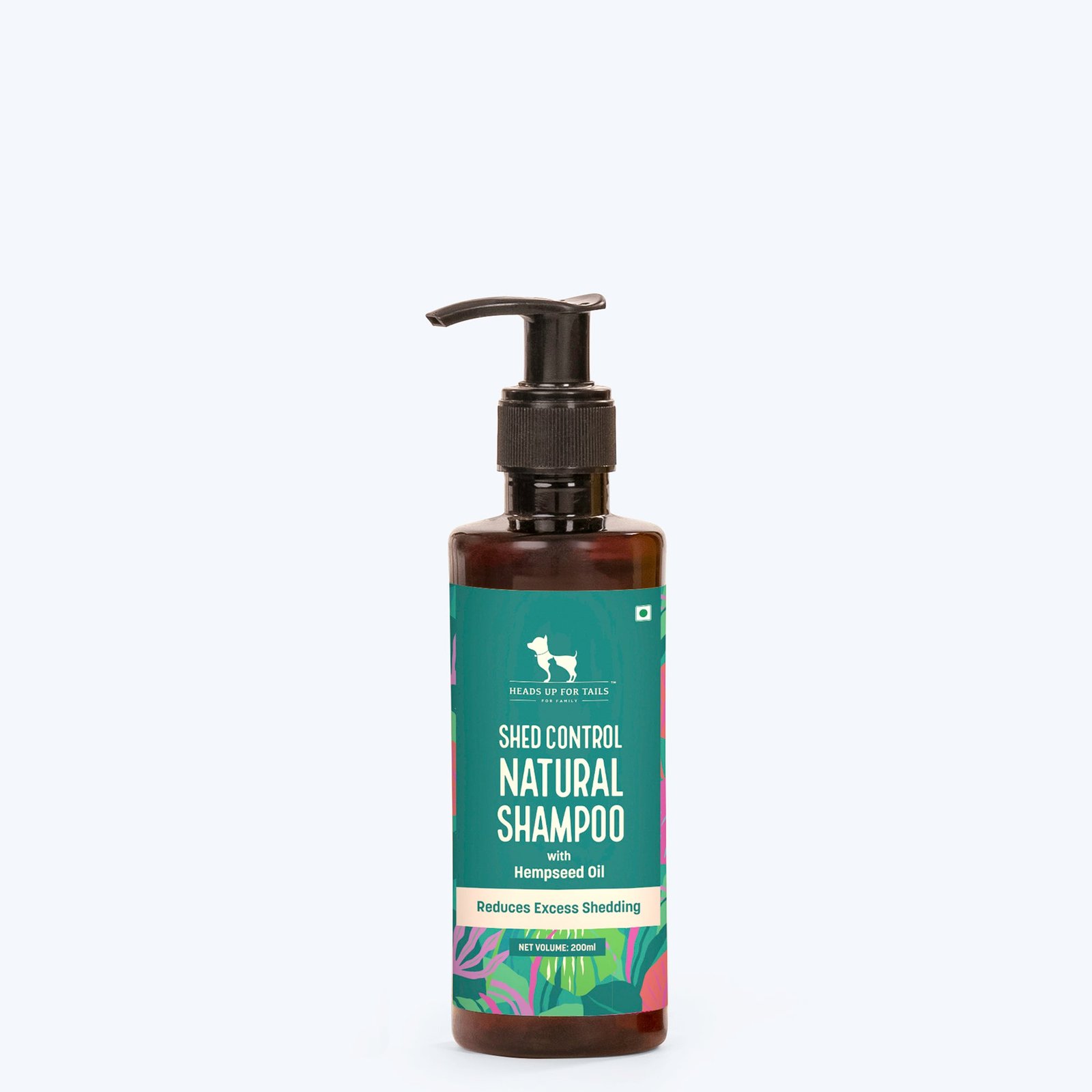 HUFT Shed Control Natural Shampoo For Dog - 200 gm (Best Before July'26)