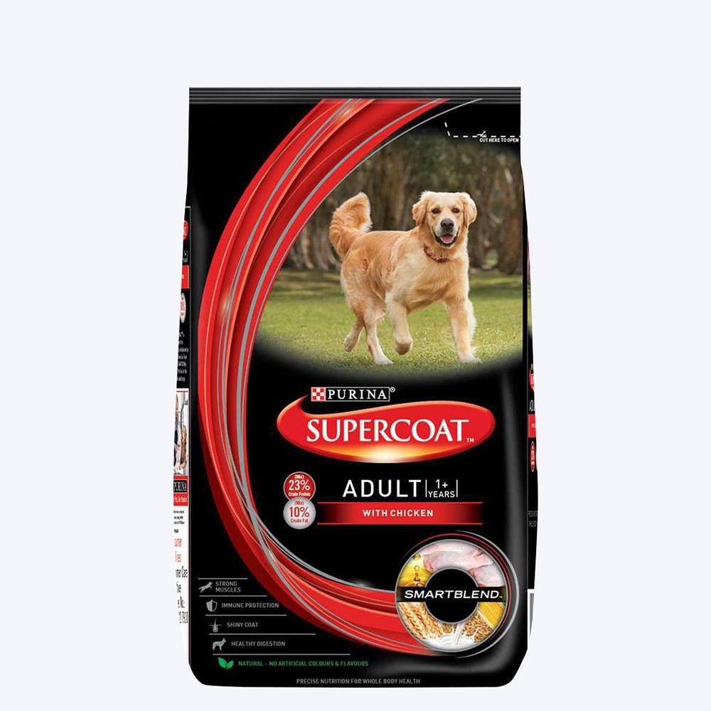 PURINA SUPERCOAT Adult (All Breed) Dry Dog Food - Chicken