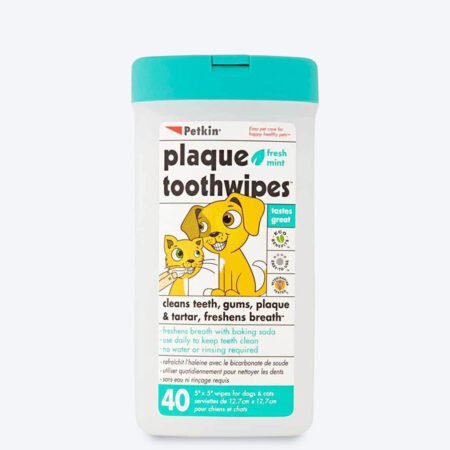 Petkin Toothwipes for Pets - Online in India from Heads Up For Tails