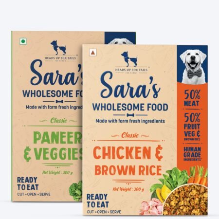 Sara's Wholesome Classic Range Dog Food Combo - 2x300 gm