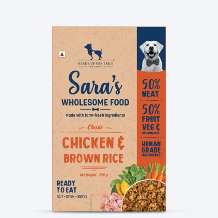 Sara's Wholesome Classic Chicken & Brown Rice Dog Food