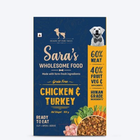 Sara's Wholesome Grain-Free Chicken & Turkey Dog Food