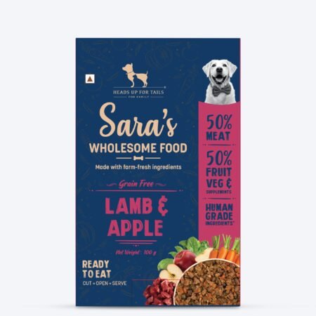 Sara's Wholesome Grain-Free Lamb & Apple Dog Food