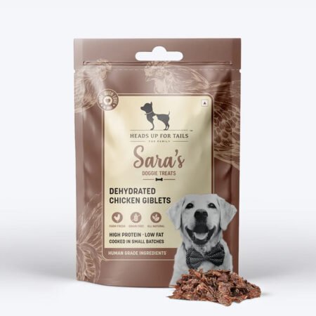 Sara's Doggie Dehydrated Chicken Giblets for Dogs 70 g