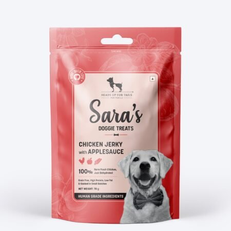 Sara's Chicken with Applesauce Dog Treats High-Protein 70g