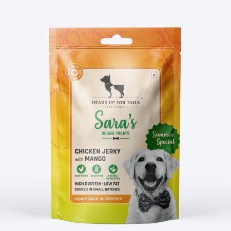 Sara's Mango Chicken Jerky Dog Treats Human-Grade 70g